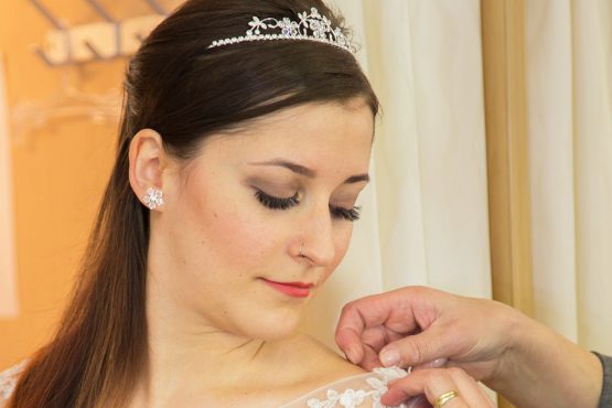 Natalie - Anprobe Brautkleid