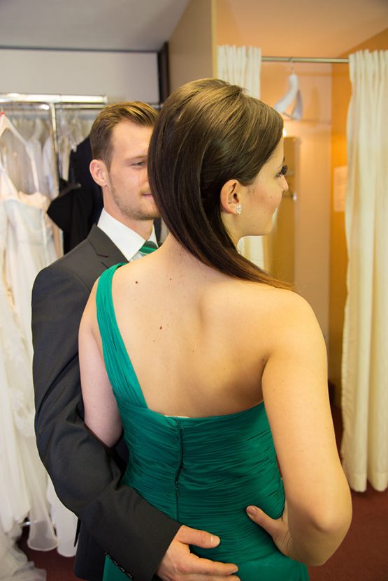 Festtagsmode - Rückansicht