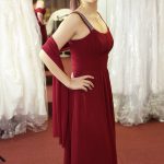 Elegantes Abendkleid in Rot